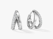 Twin Ring Hoops
