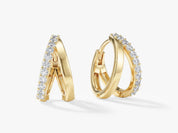 Twin Ring Hoops