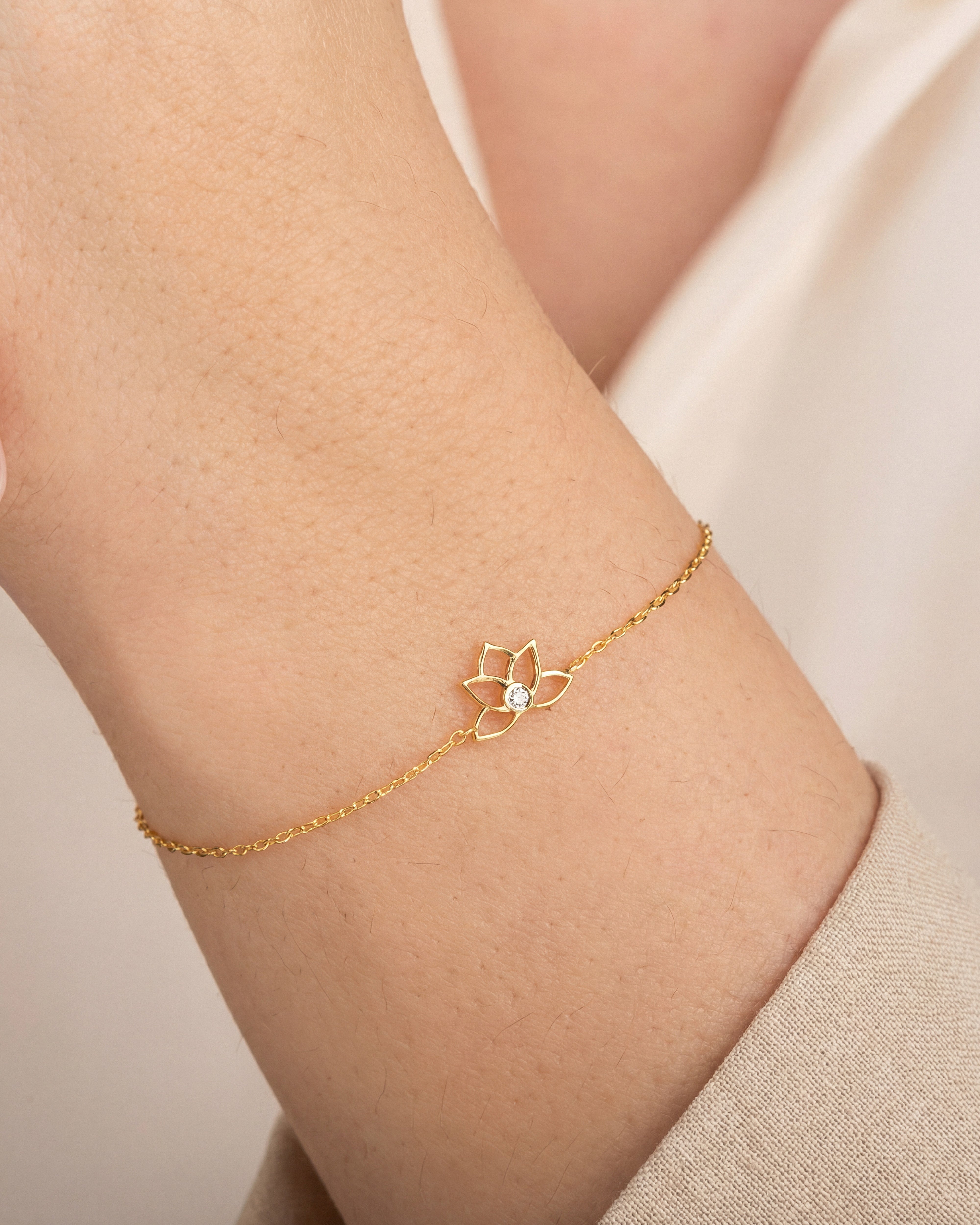 Blooming Lotus Bracelet