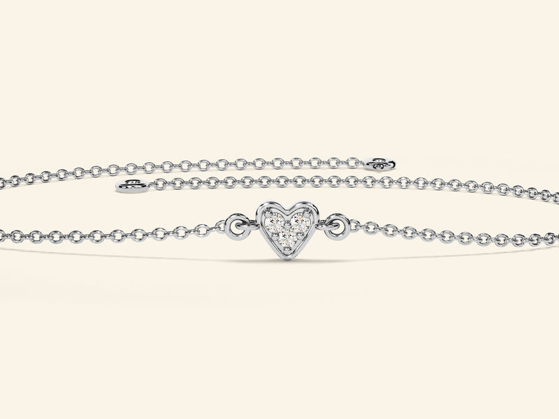 Heart Stone Bracelet