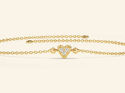Heart Stone Bracelet