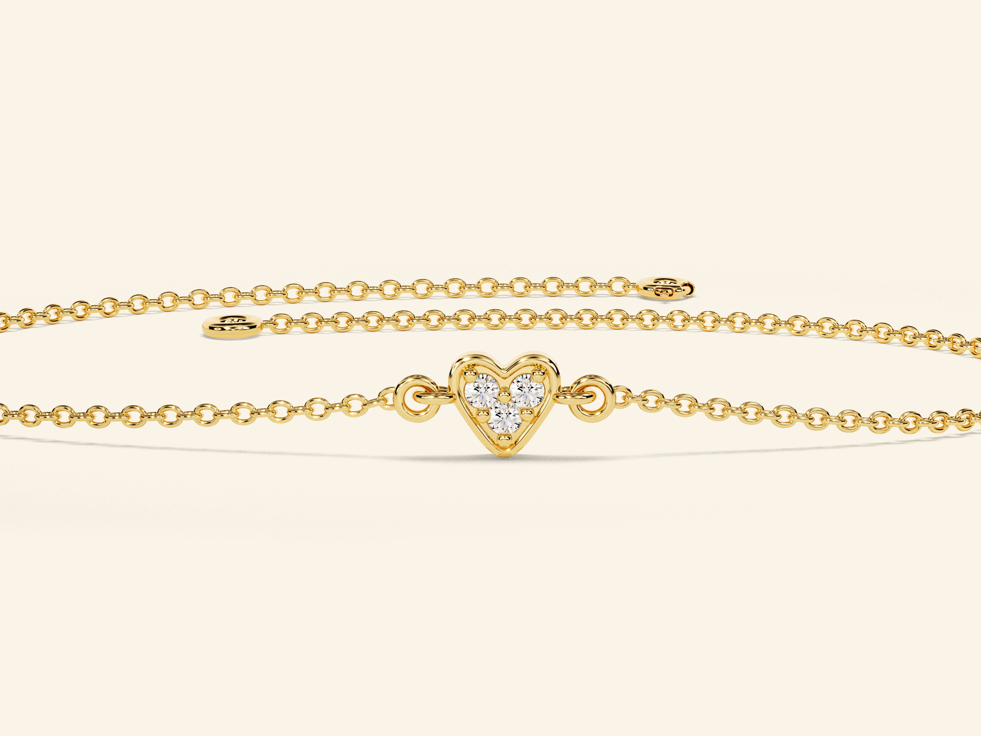 Heart Stone Bracelet