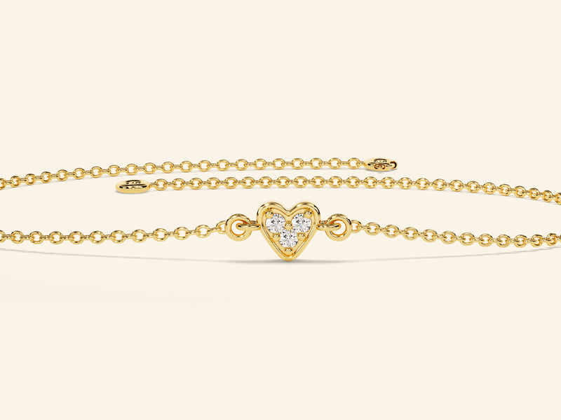 Heart Stone Bracelet