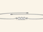 Three Stone Bracelet