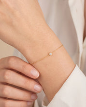 Solo Bezel Drop Bracelet