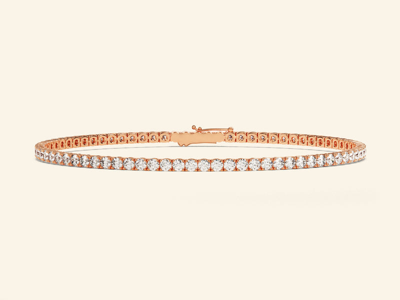 Round Tennis Bracelet