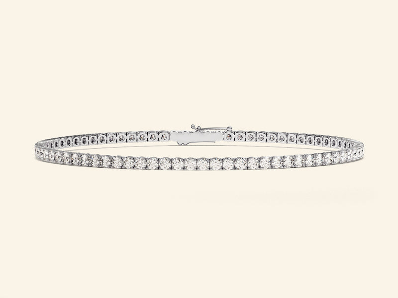 Round Tennis Bracelet