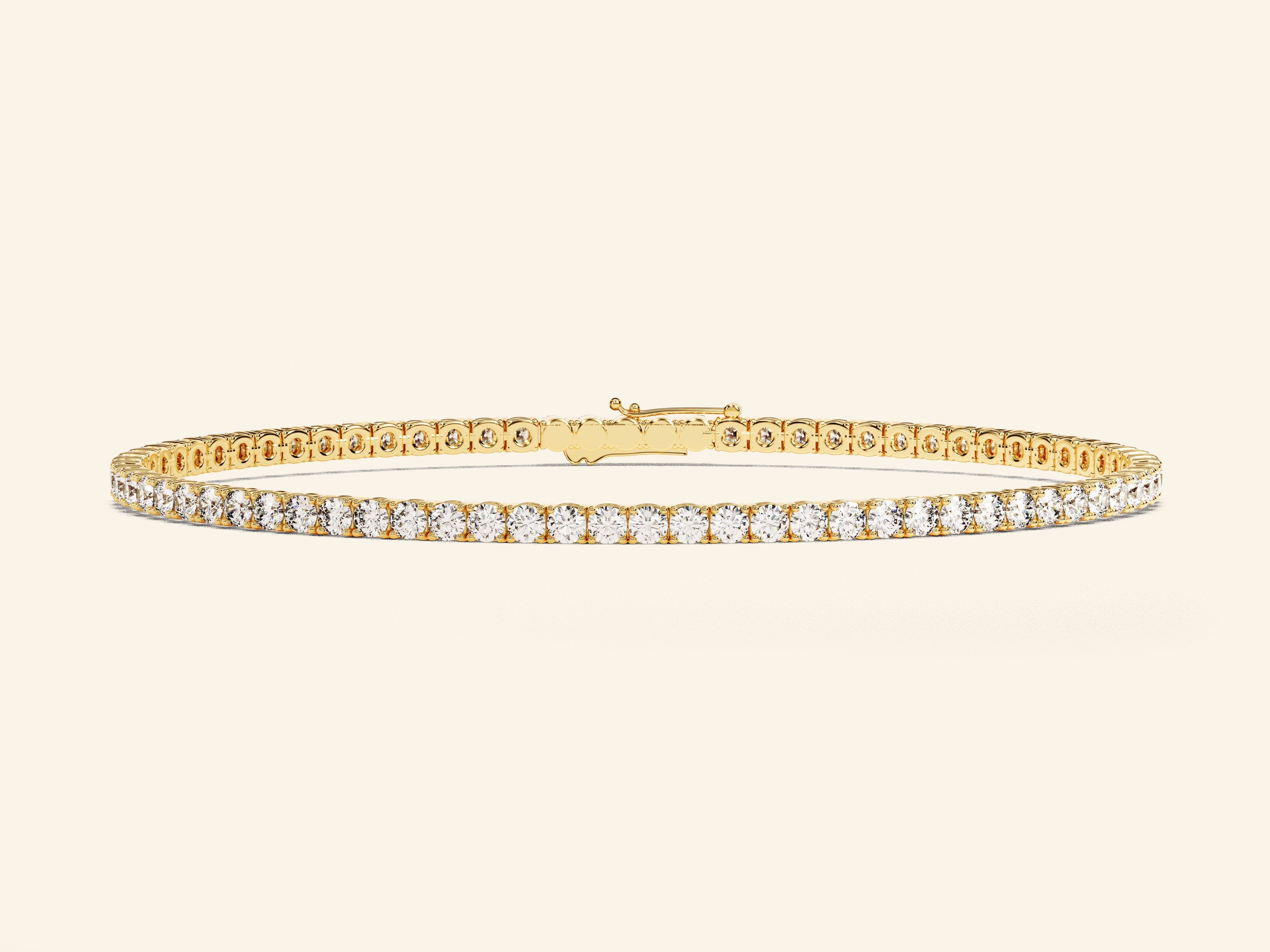 Round Tennis Bracelet