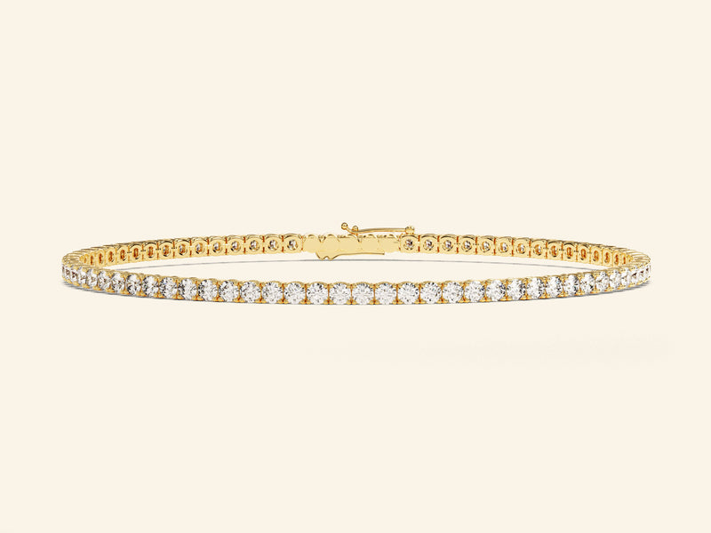 Round Tennis Bracelet