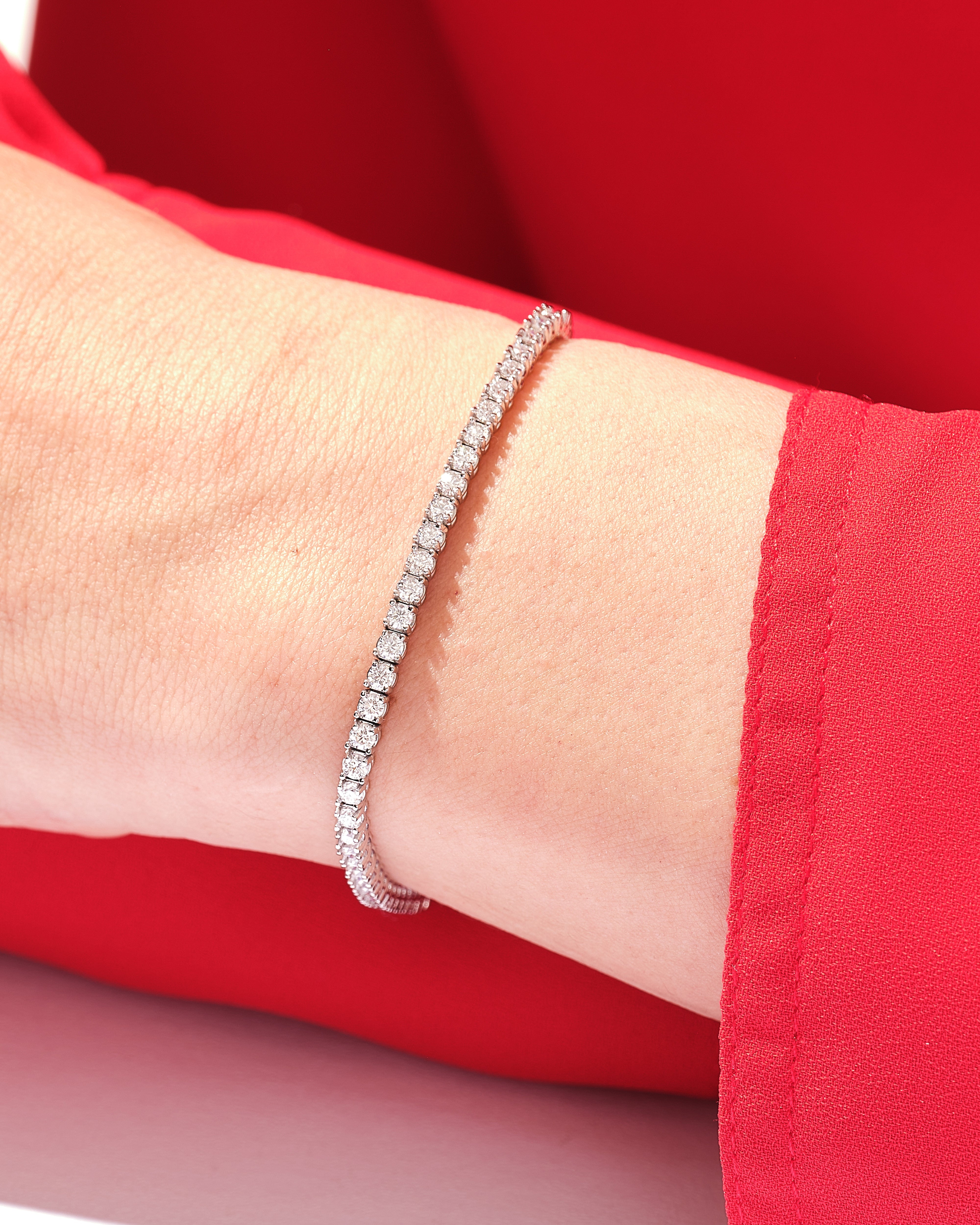 Lab Diamond Tennis Bracelet (3.00 CT TW)