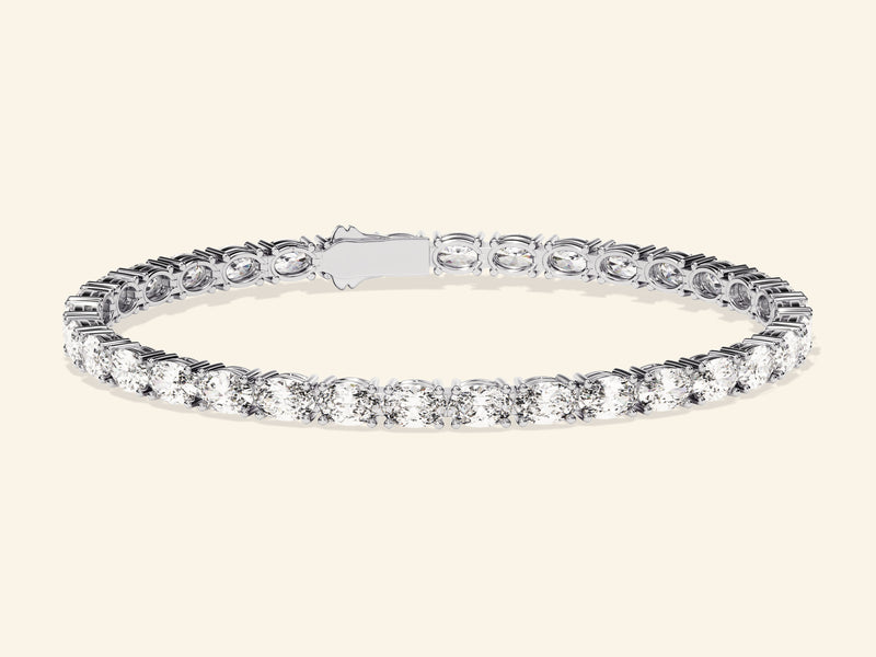 Oval Tennis Bracelet