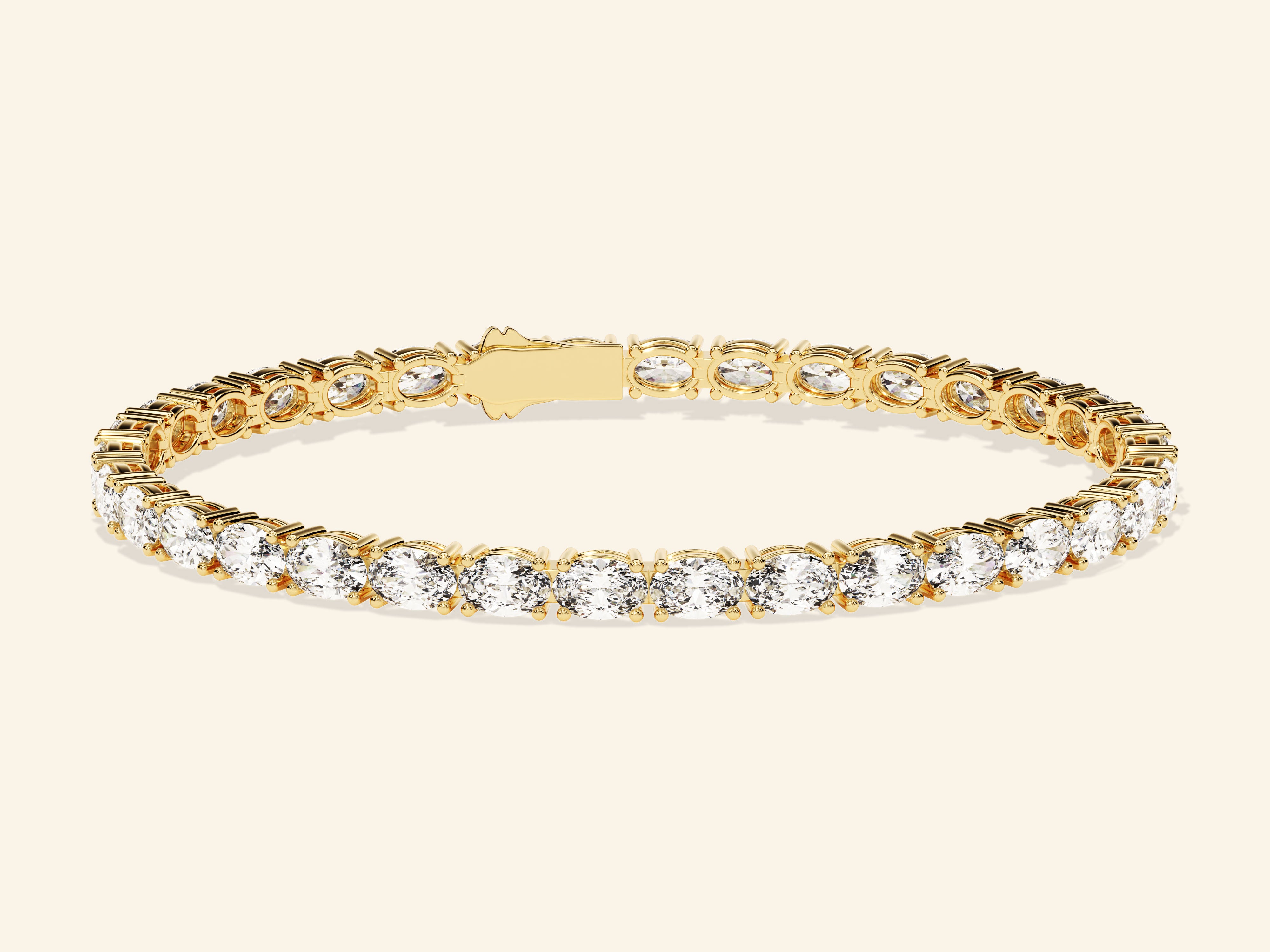 Oval Tennis Bracelet