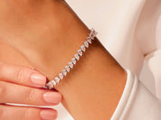 Pear Tennis Bracelet