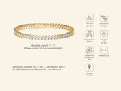Pear Tennis Bracelet