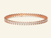 Pear Tennis Bracelet