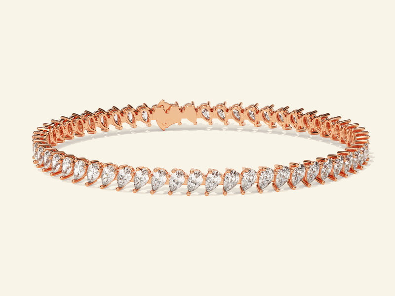 Pear Tennis Bracelet