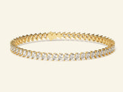 Pear Tennis Bracelet
