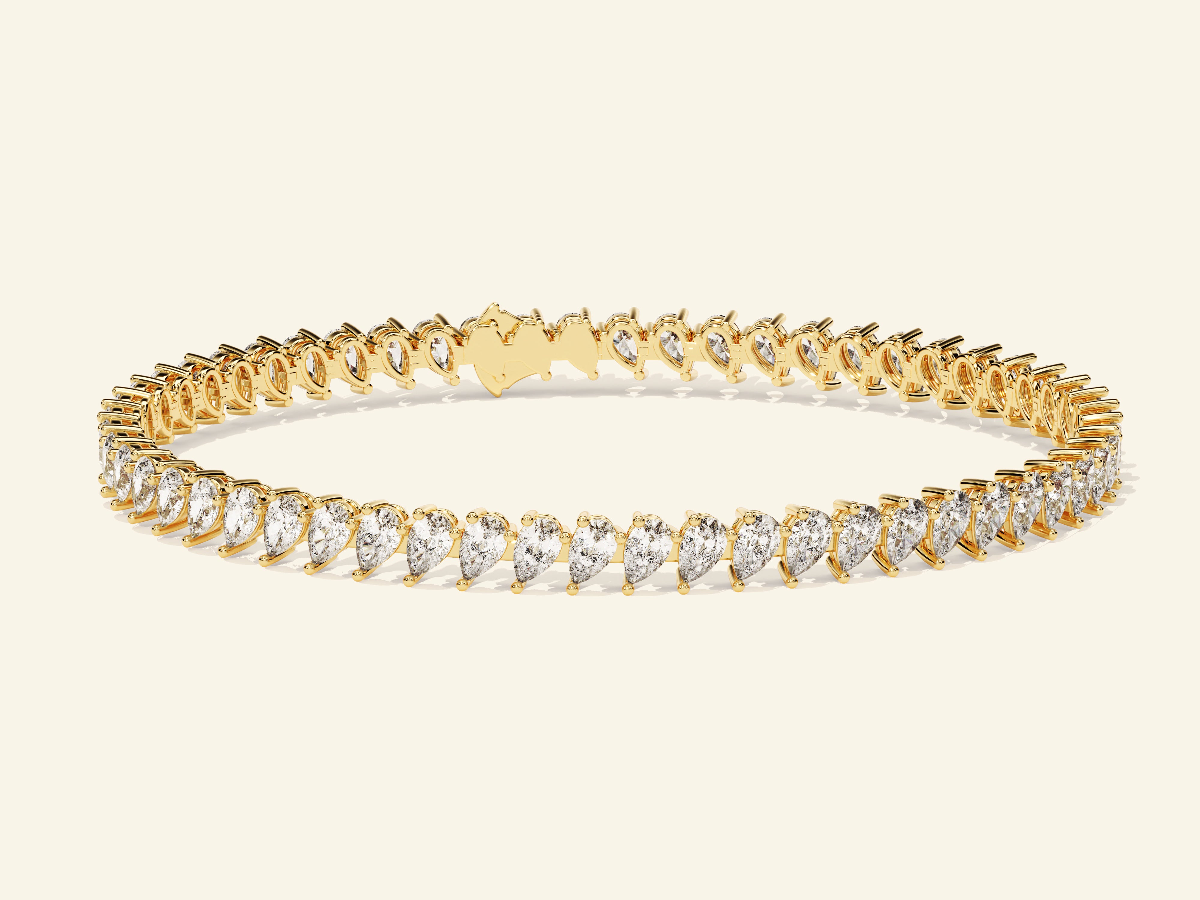Pear Tennis Bracelet