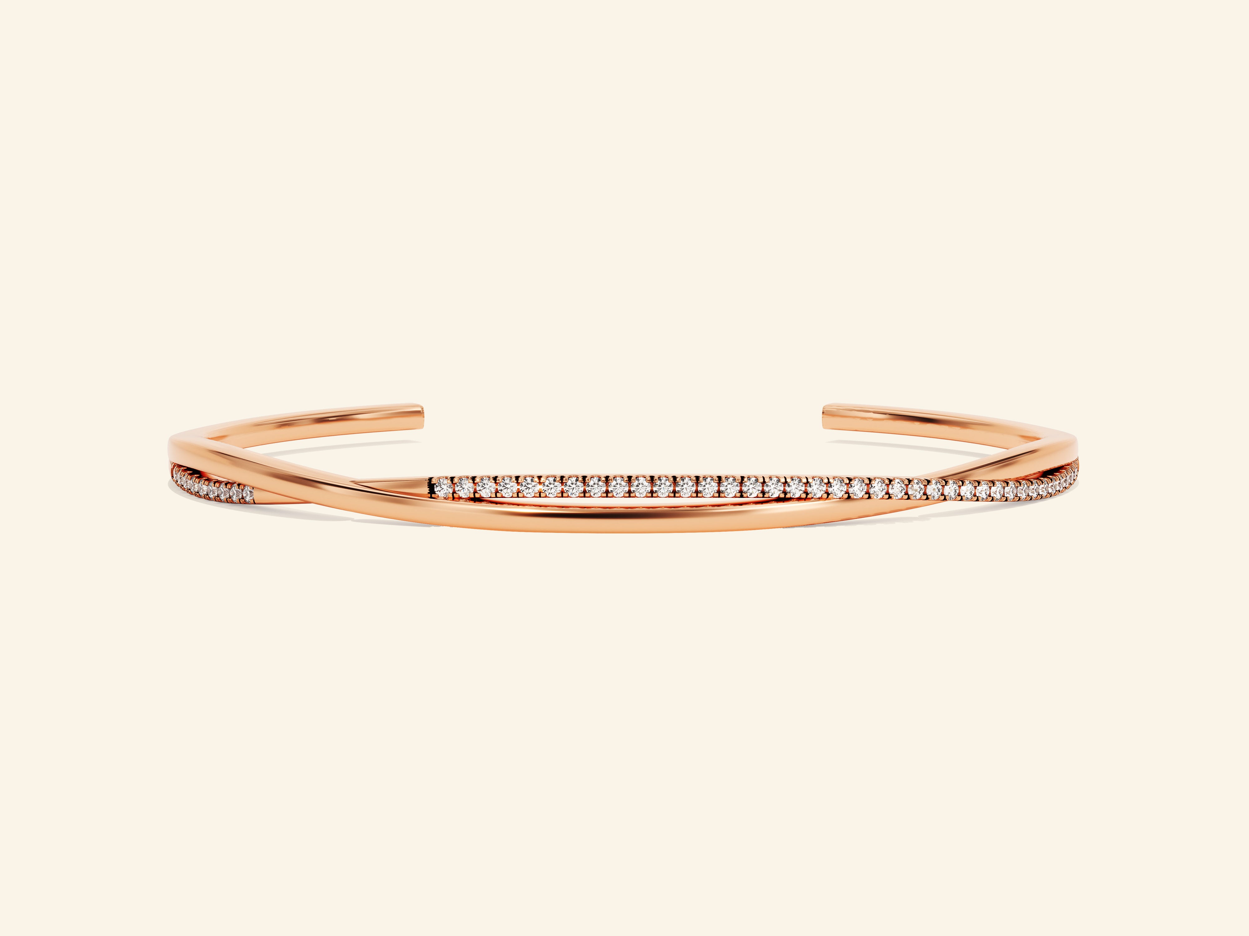 Twisted Open Cuff Bracelet