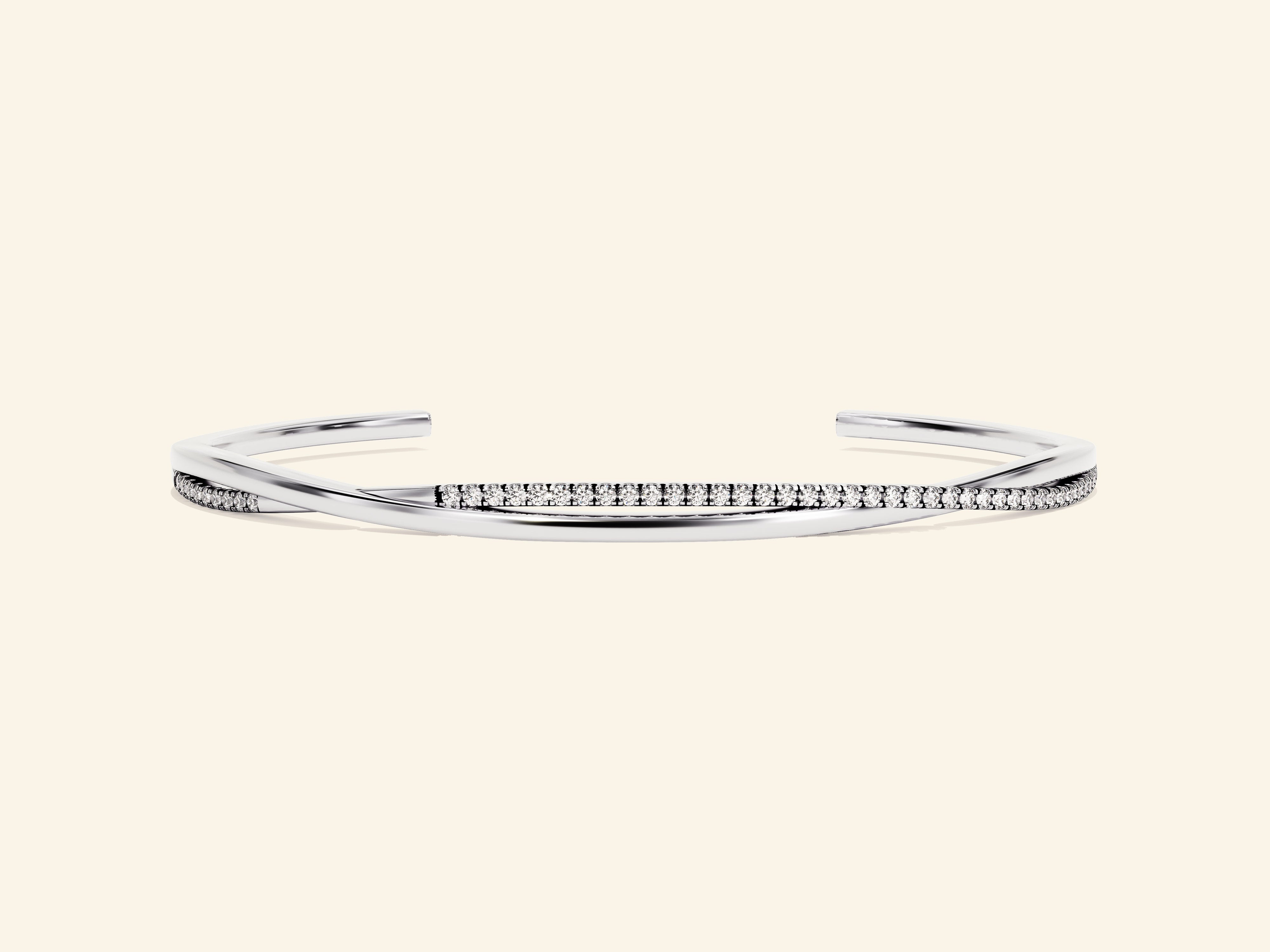 Twisted Open Cuff Bracelet