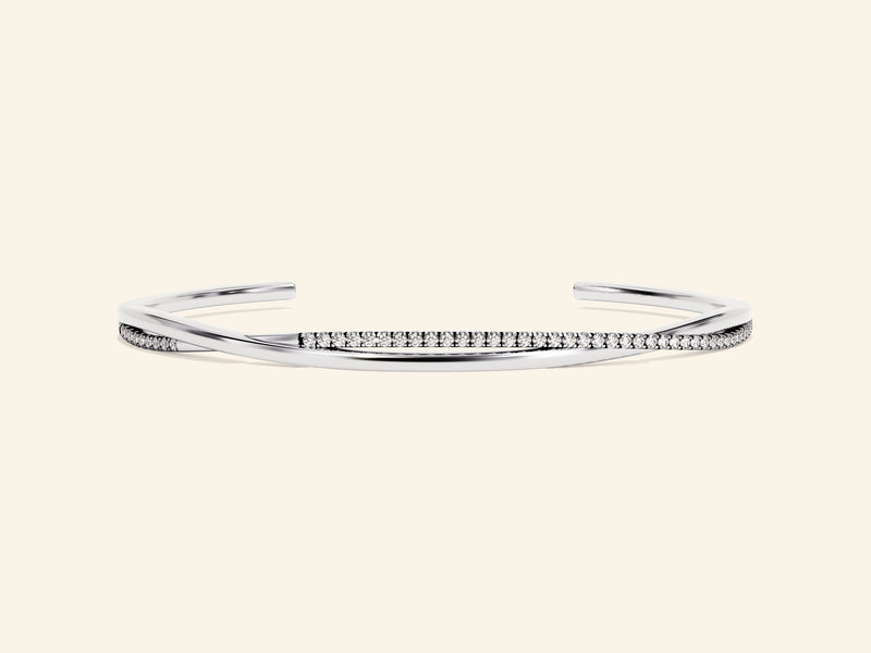 Twisted Open Cuff Bracelet