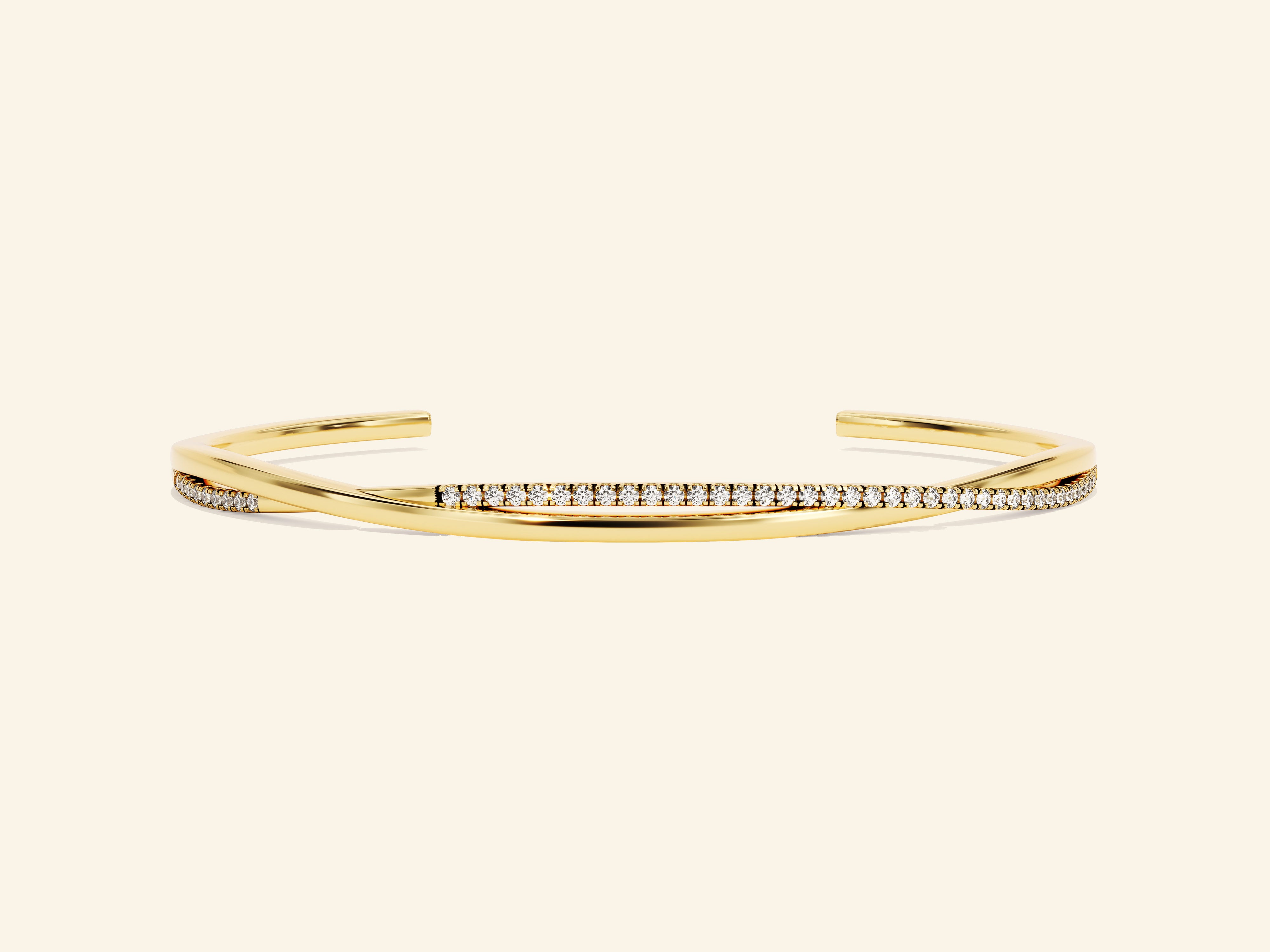 Twisted Open Cuff Bracelet
