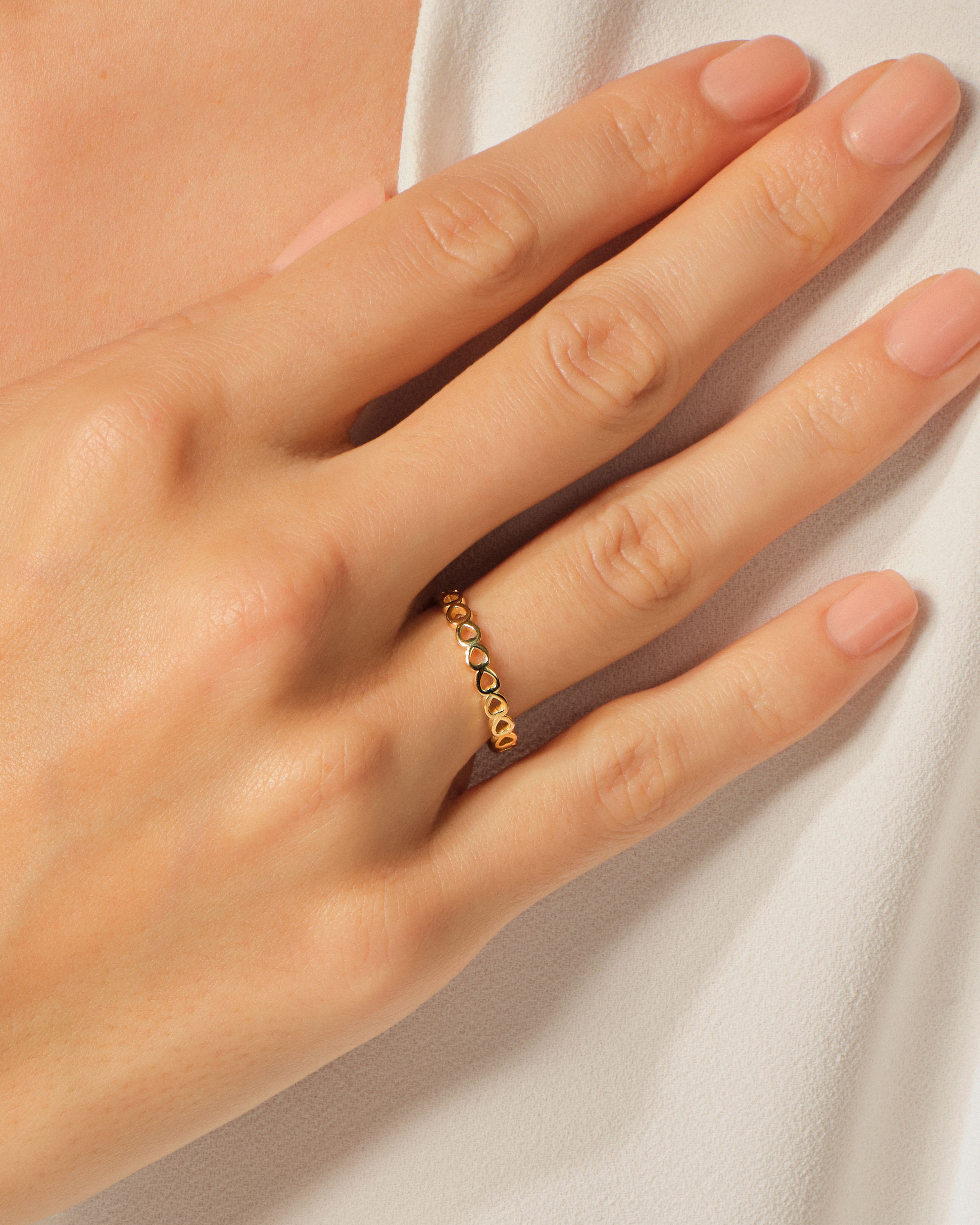 Sweetheart Chain Ring