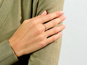 Dual Cut Wedding Band