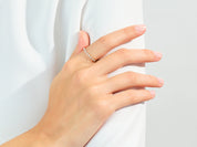 Dual Cut Wedding Band