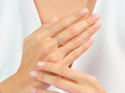 Vintage Marquise Wedding Band