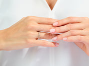 Multi Stone Wedding Band
