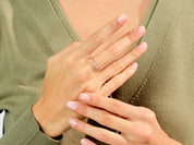 Alternating Baguette Wedding Band
