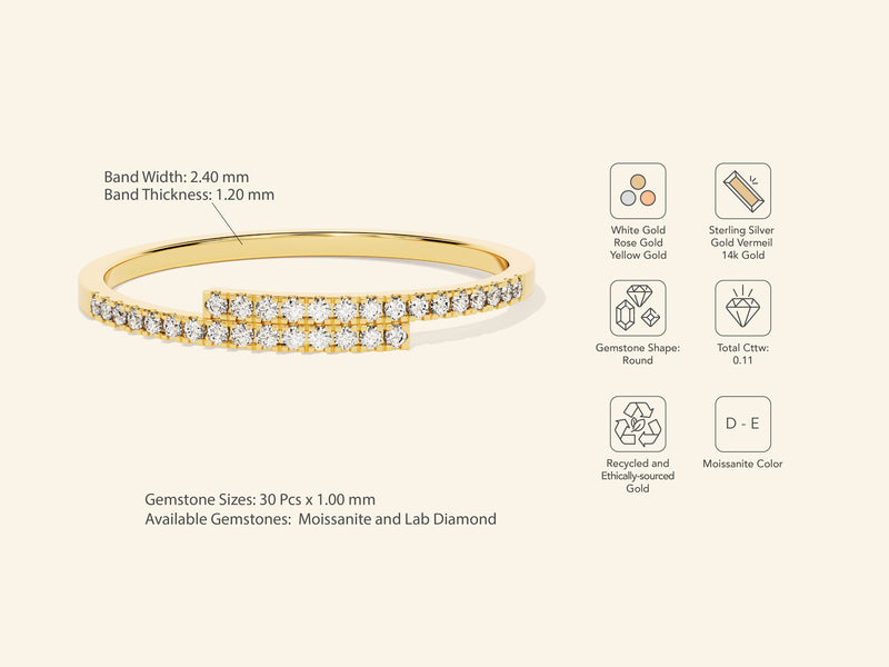 Double Row Ring