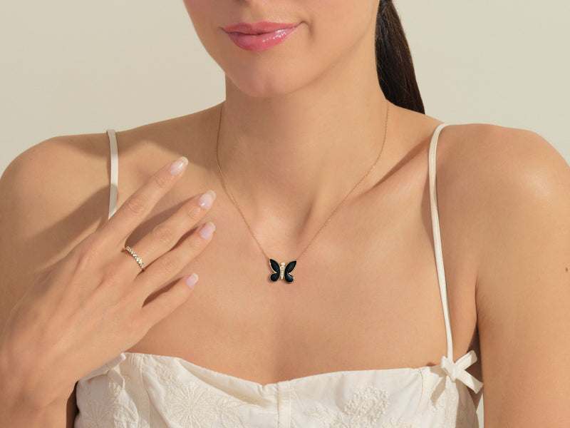 Butterfly Charm Necklace