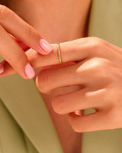 Sleek Serpent Ring