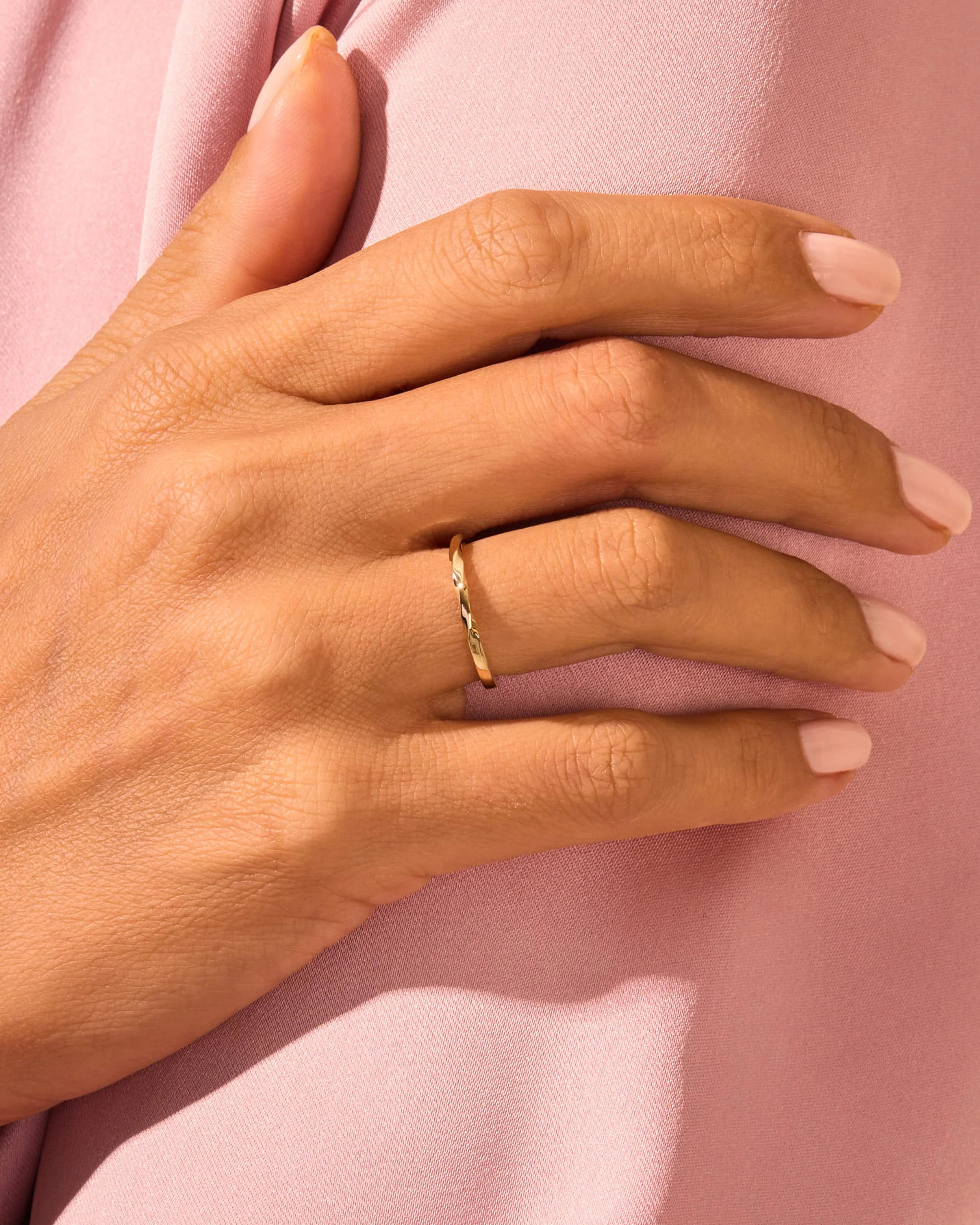 Ripple Twist Ring