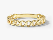 Sweetheart Chain Ring