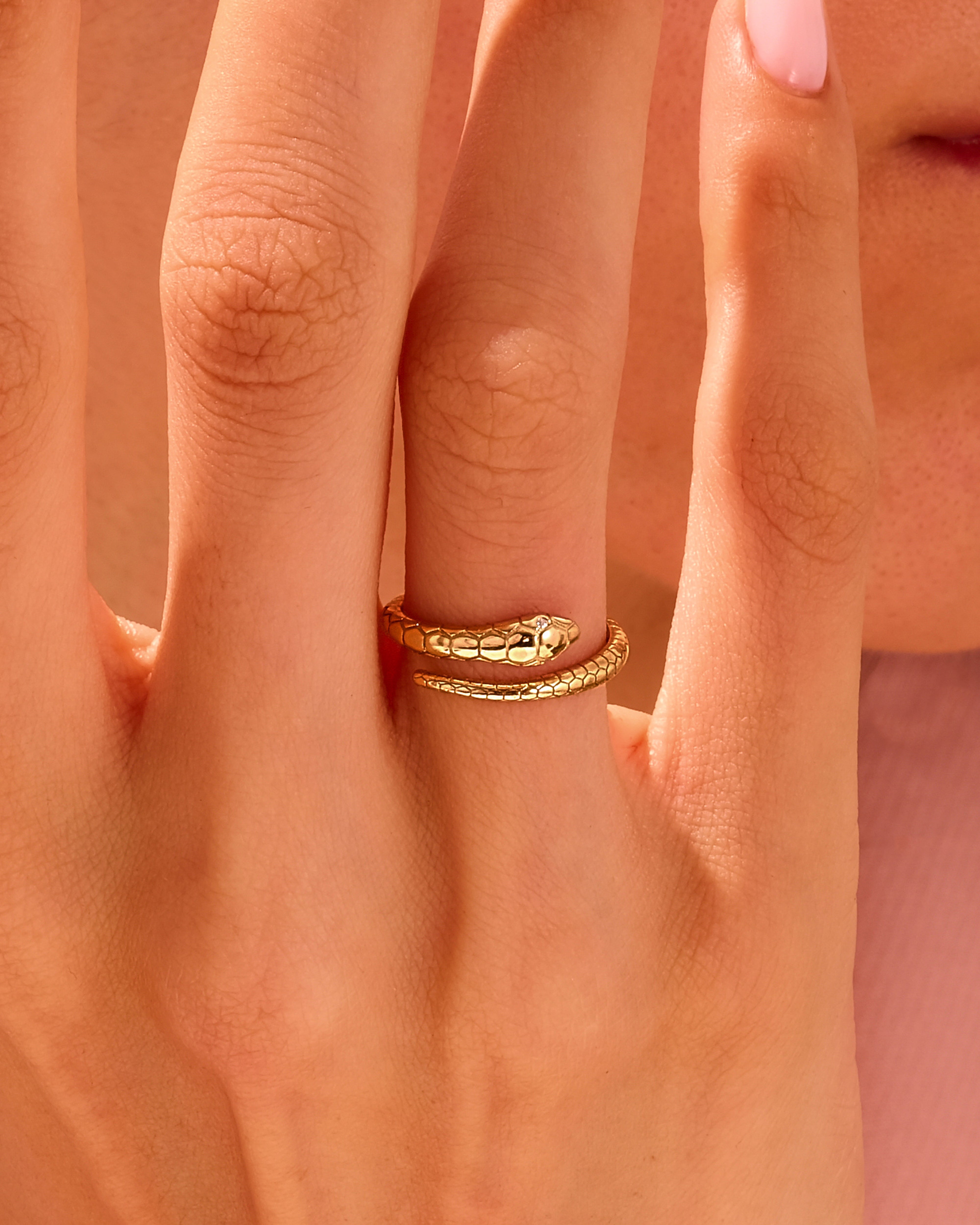 Slither Minimalist Ring