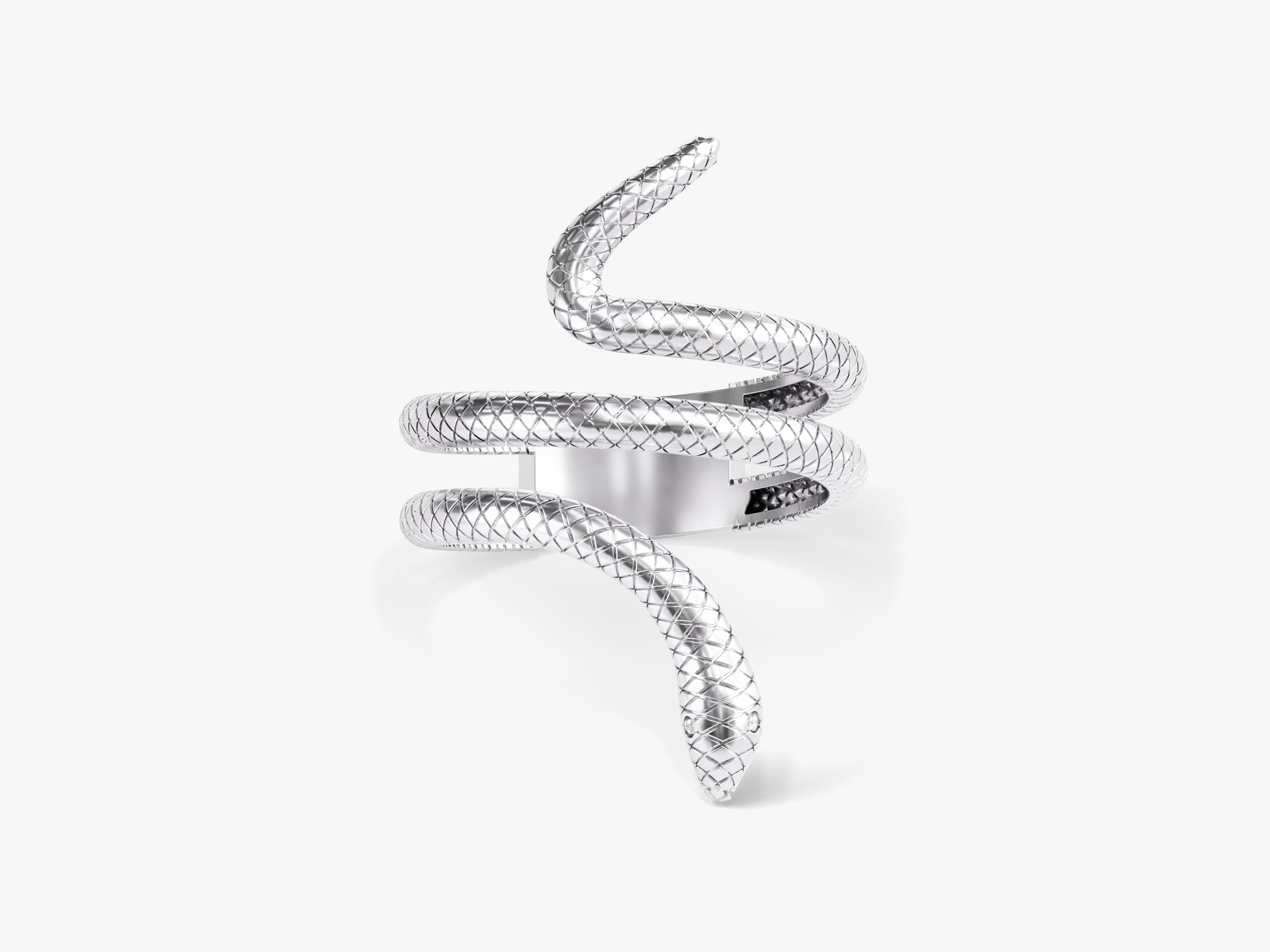 Coiled Serpent Ring