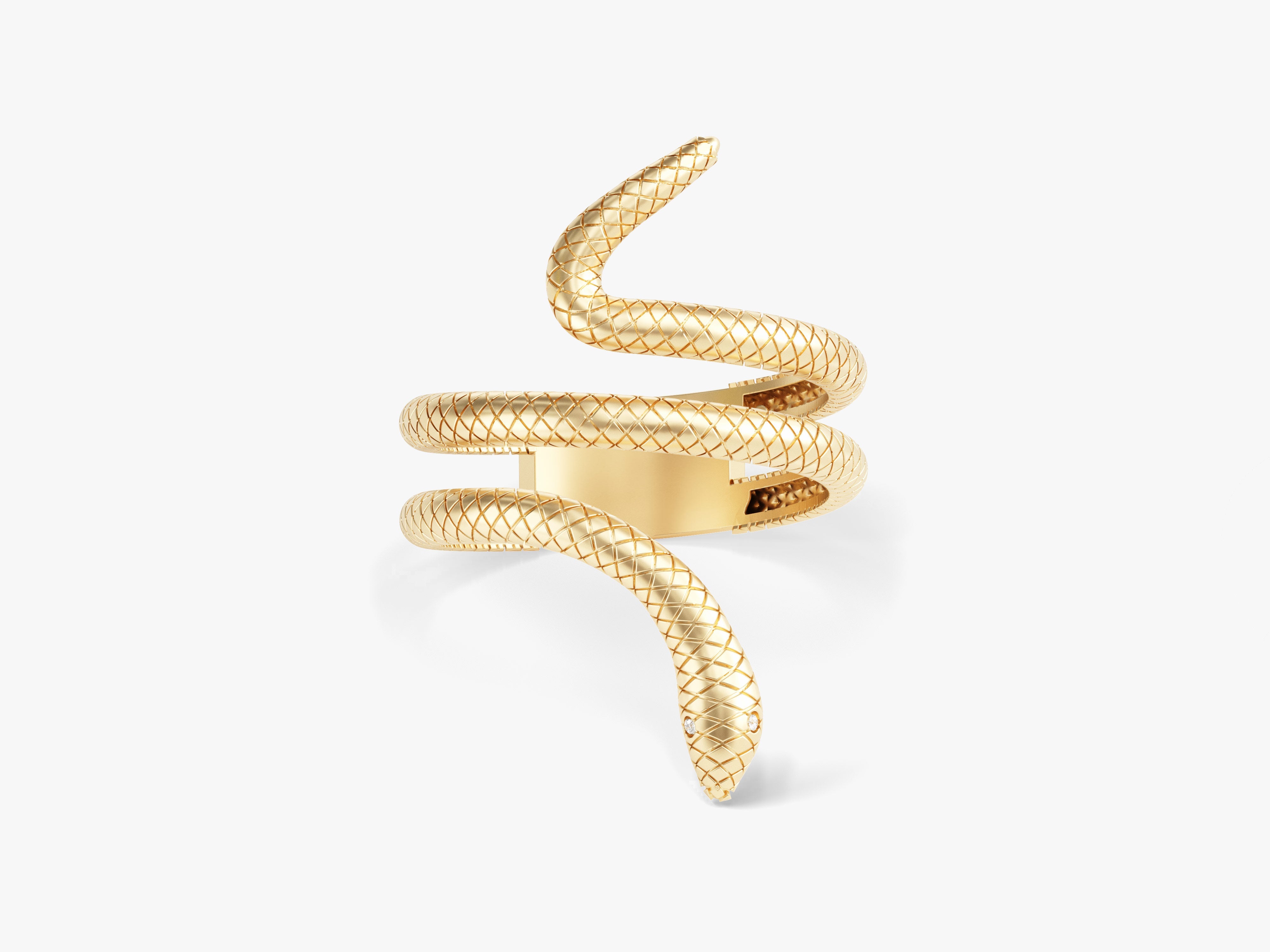 Coiled Serpent Ring