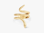 Coiled Serpent Ring