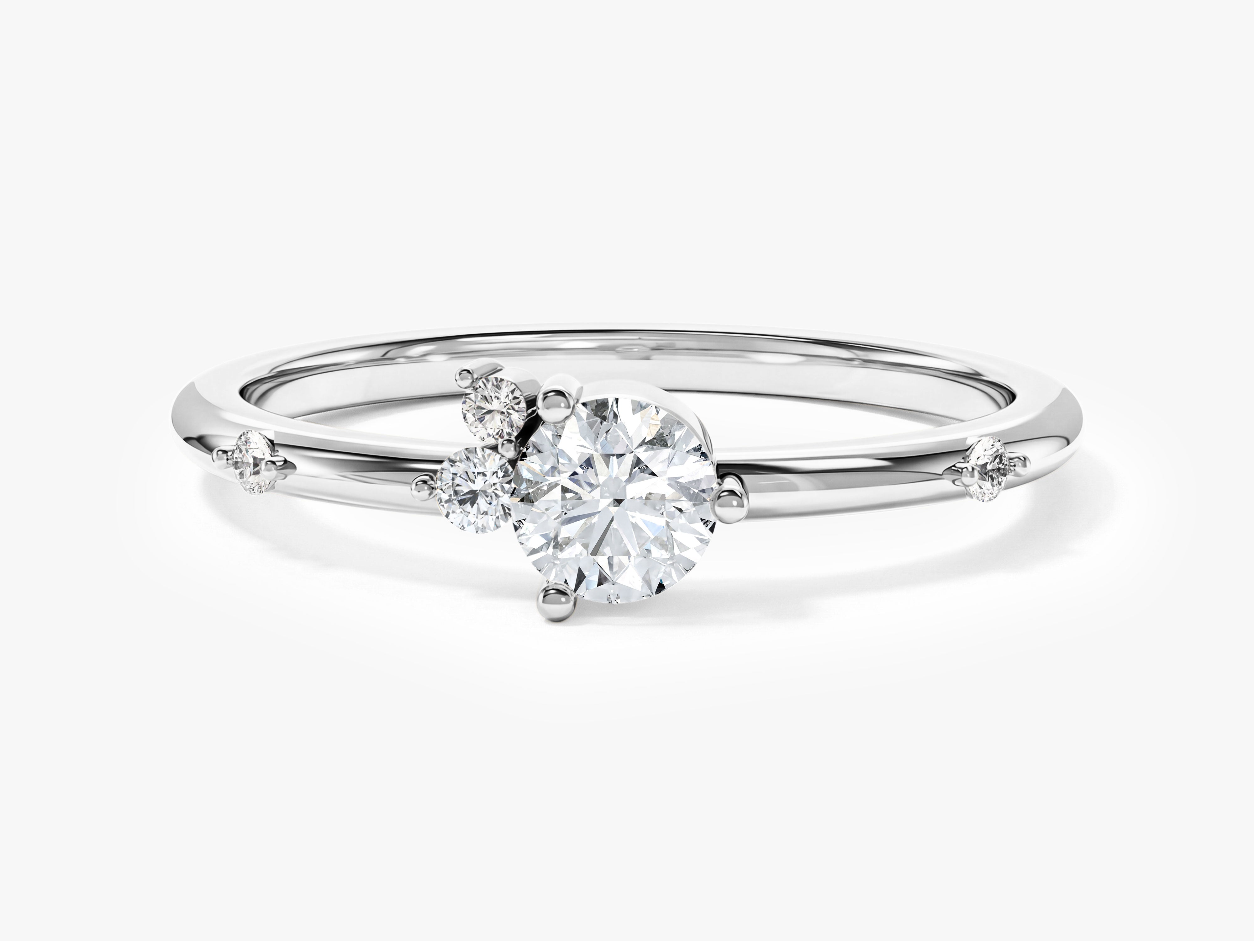 Solitaire Whisper Ring