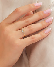 Solitaire Whisper Ring
