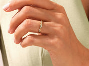Twisted Vine Wedding Band