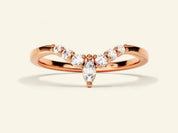 Vintage Marquise Wedding Band