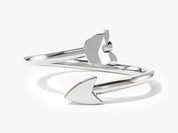 Straight Shot Arrow Ring