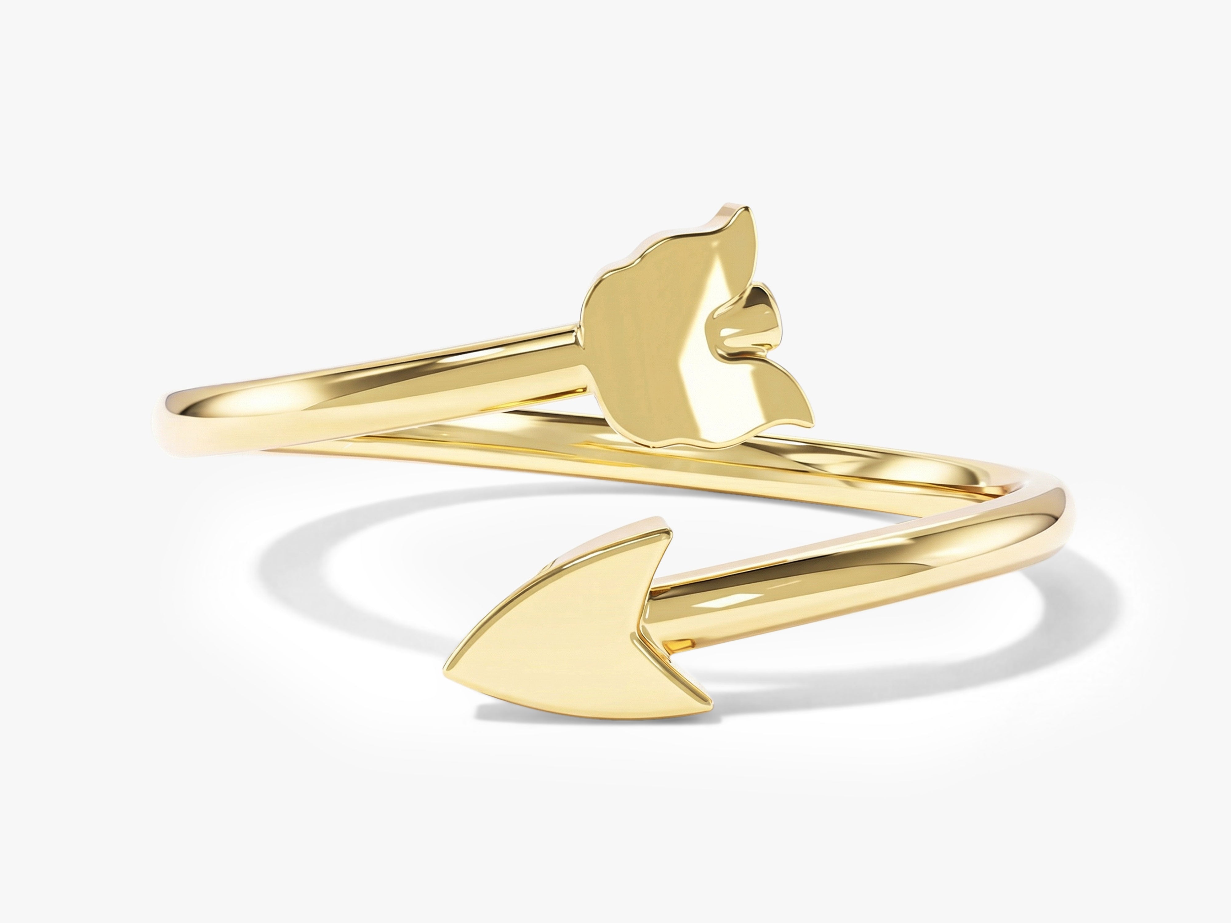 Straight Shot Arrow Ring