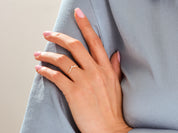 Chevron Wedding Band