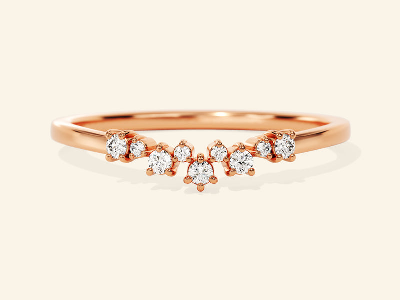 Chevron Wedding Band