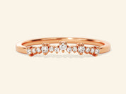 Petite Curve Wedding Band